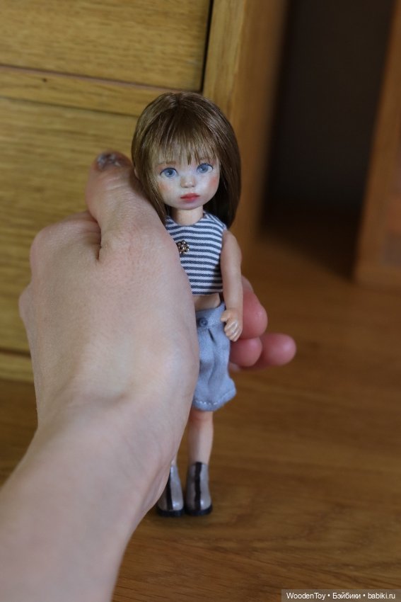 Деревянная кукла Зося — Авторские куклы из дерева (фото 6)