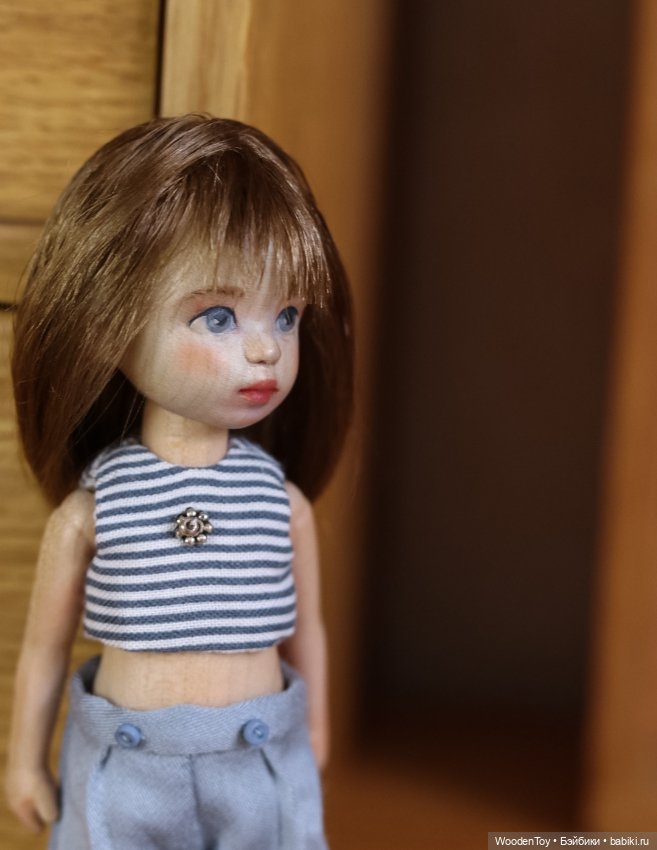 Деревянная кукла Зося — Авторские куклы из дерева (фото 8)