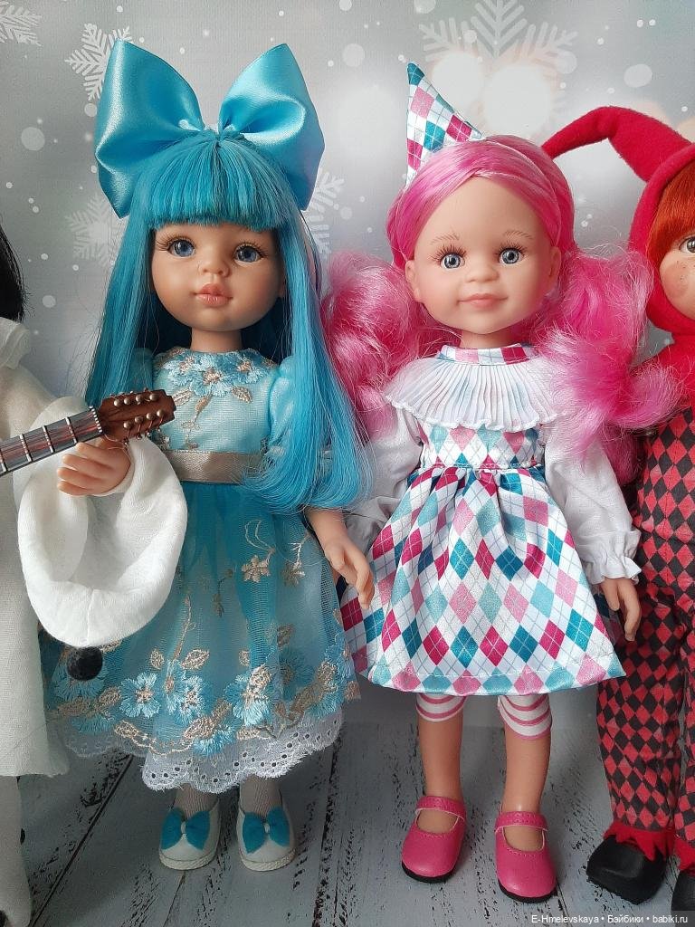Коломбина Клёпочка — Куклы Paola Reina (Паола Рейна): новинки (фото 10)
