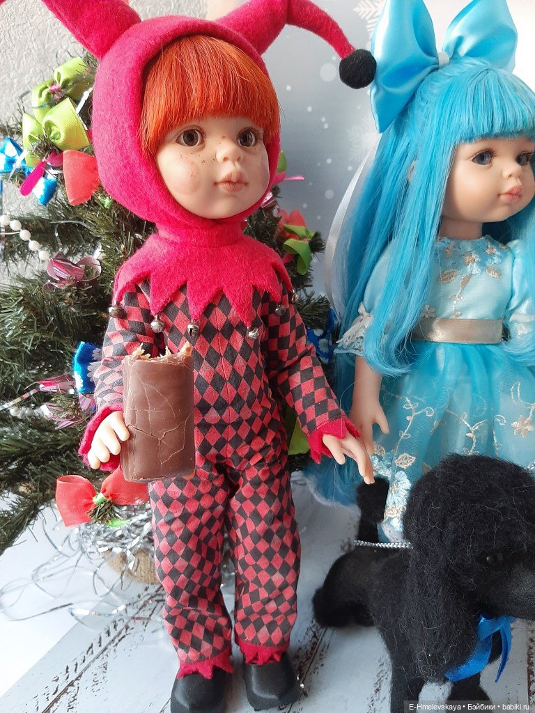 Коломбина Клёпочка — Куклы Paola Reina (Паола Рейна): новинки (фото 4)