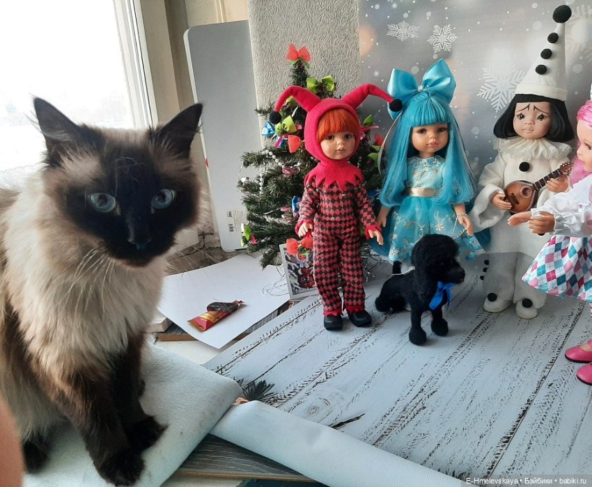 Коломбина Клёпочка — Куклы Paola Reina (Паола Рейна): новинки