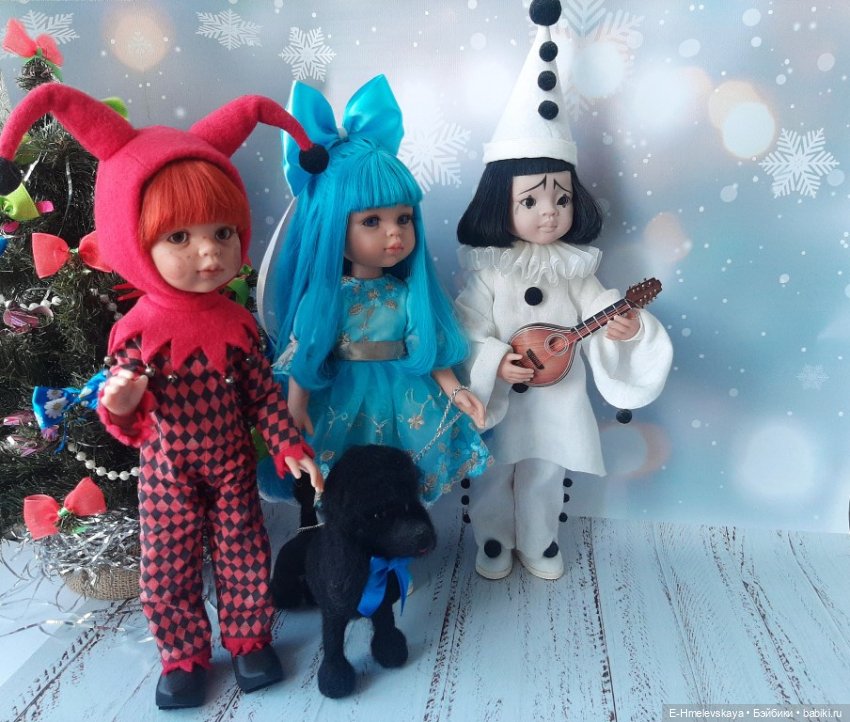 Коломбина Клёпочка — Куклы Paola Reina (Паола Рейна): новинки