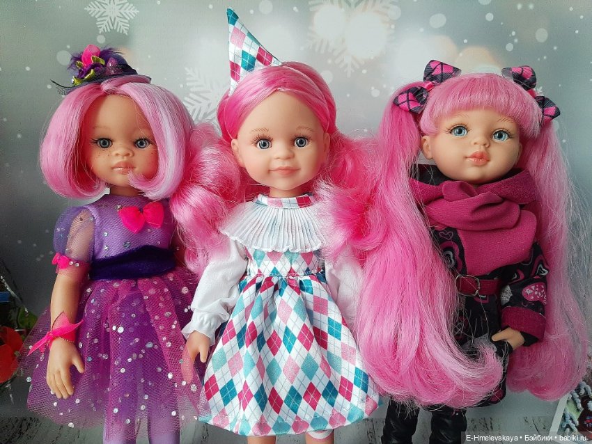 Коломбина Клёпочка — Куклы Paola Reina (Паола Рейна): новинки