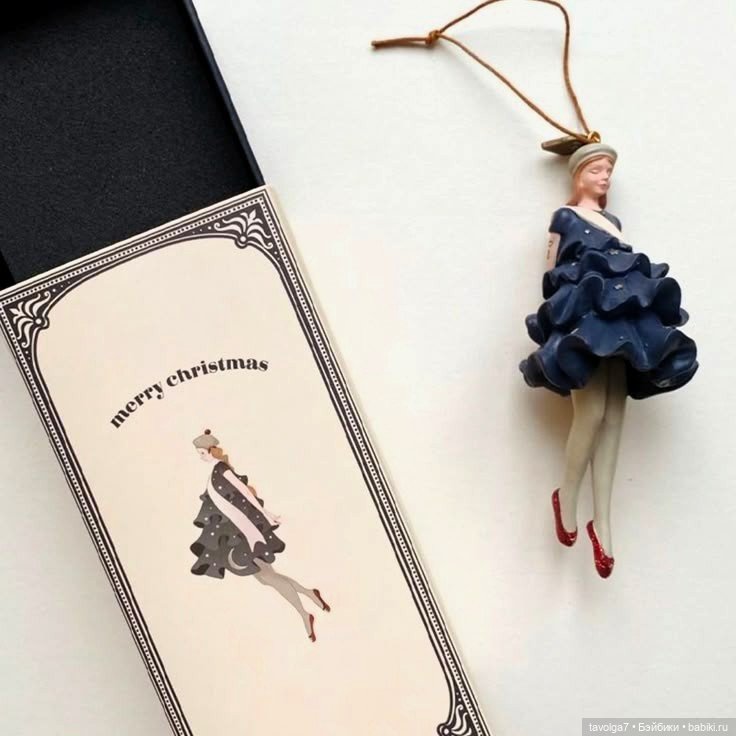 Современные винтажные ёлочные игрушки