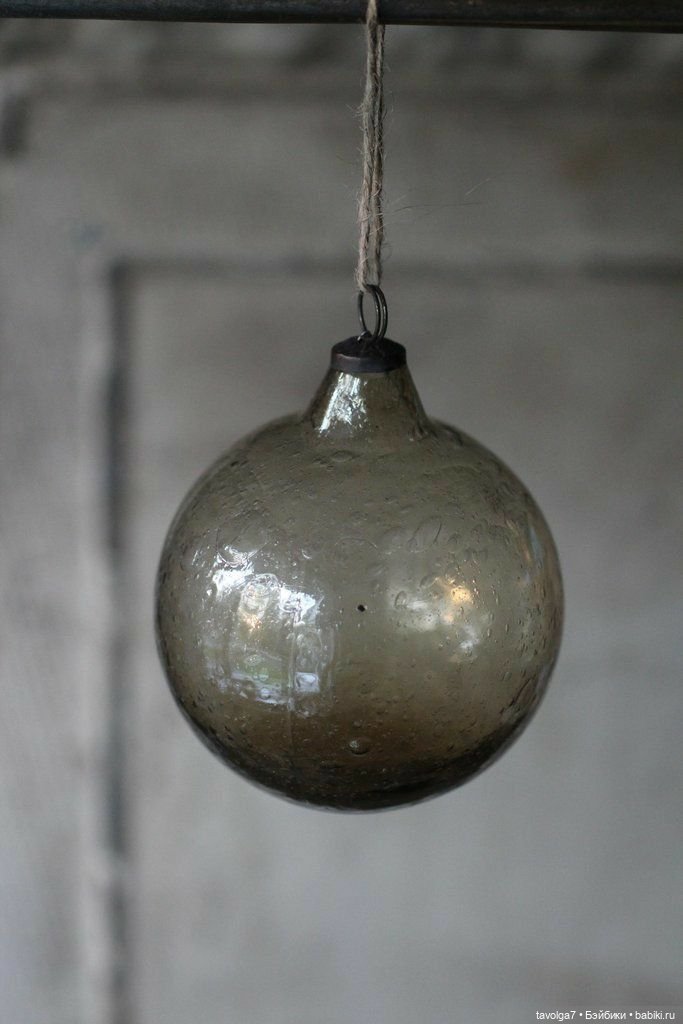 Современные винтажные ёлочные игрушки (фото 4)