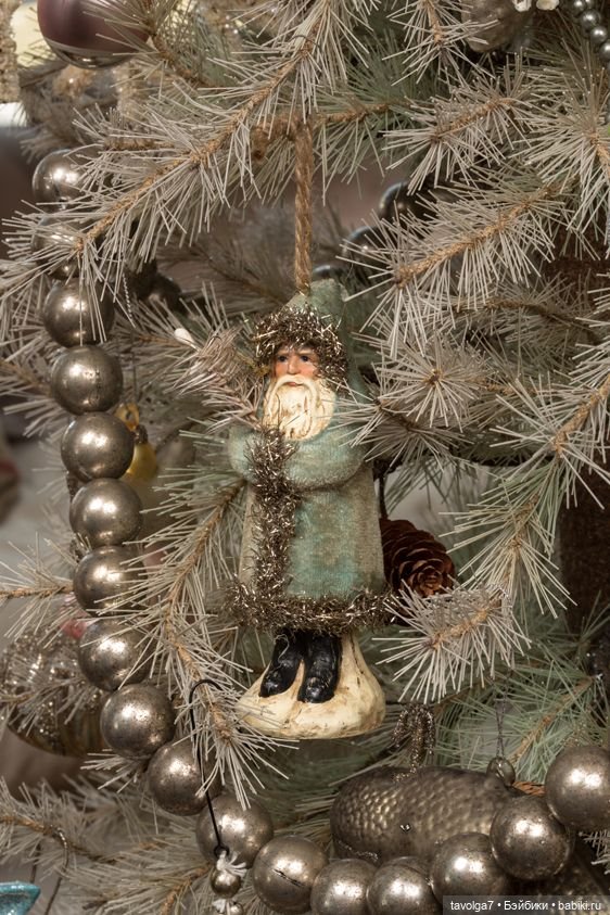 Современные винтажные ёлочные игрушки (фото 3)