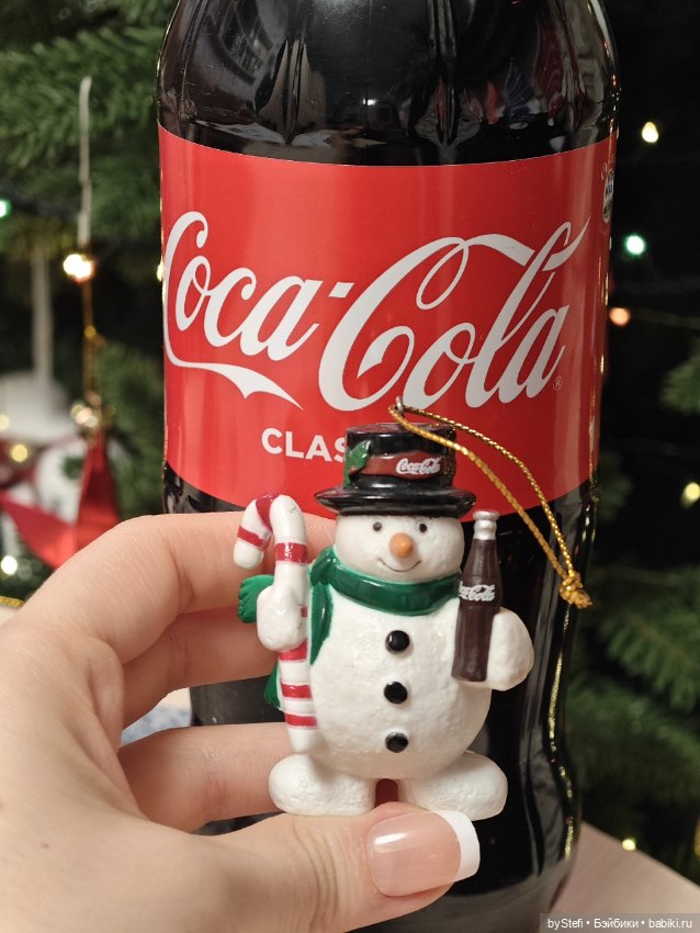 Новогоднее настроение (коллекции игрушек Coca-Cola из 2000х)