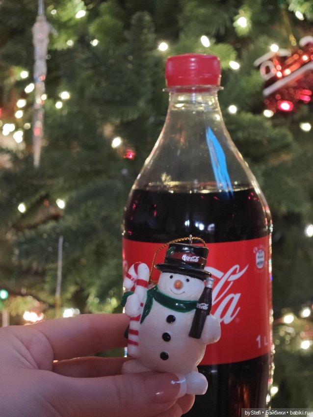 Новогоднее настроение (коллекции игрушек Coca-Cola из 2000х)