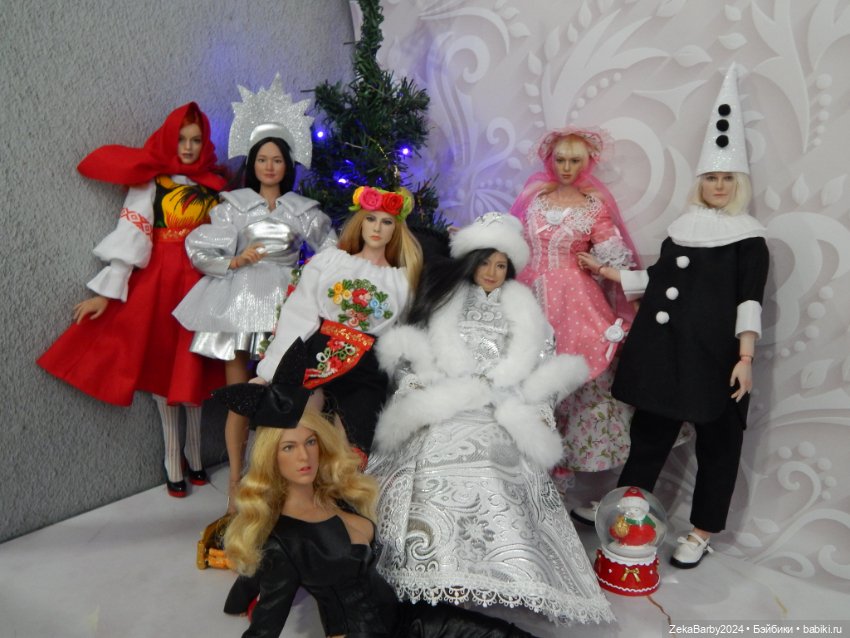 Предновогодний карнавал — Одежда и обувь для кукол своими руками: фото