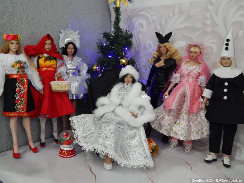 Предновогодний карнавал — Одежда и обувь для кукол своими руками: фото