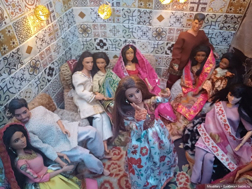 Индийские посиделки или помолвка Аджая и Рекхи