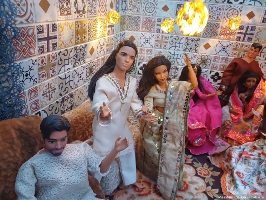 Индийские посиделки или помолвка Аджая и Рекхи