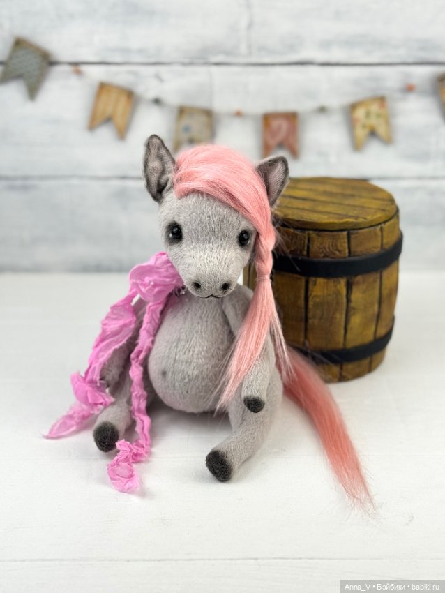 Тедди лошадка — Авторские мишки Тедди и друзья: фото (фото 4)