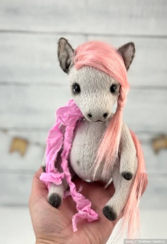 Тедди лошадка — Авторские мишки Тедди и друзья: фото (фото 3)