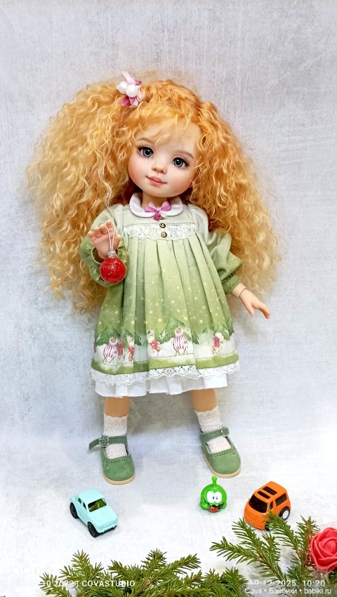 Мы с Татой готовимся к Новому году