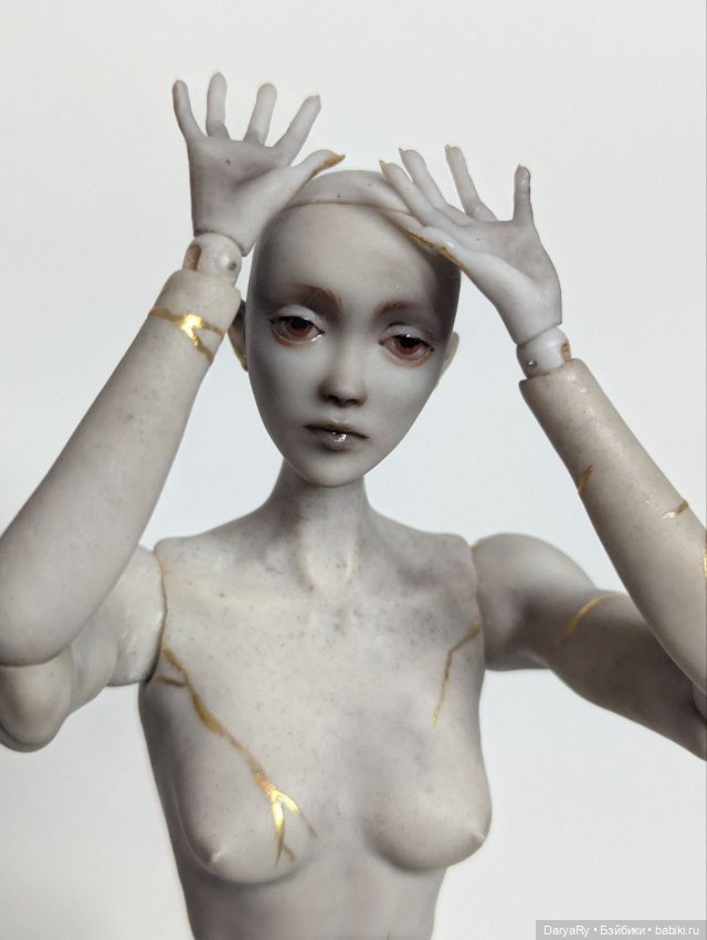 Сила искусства и любви ✨ — Авторские шарнирные куклы своими руками: лепка