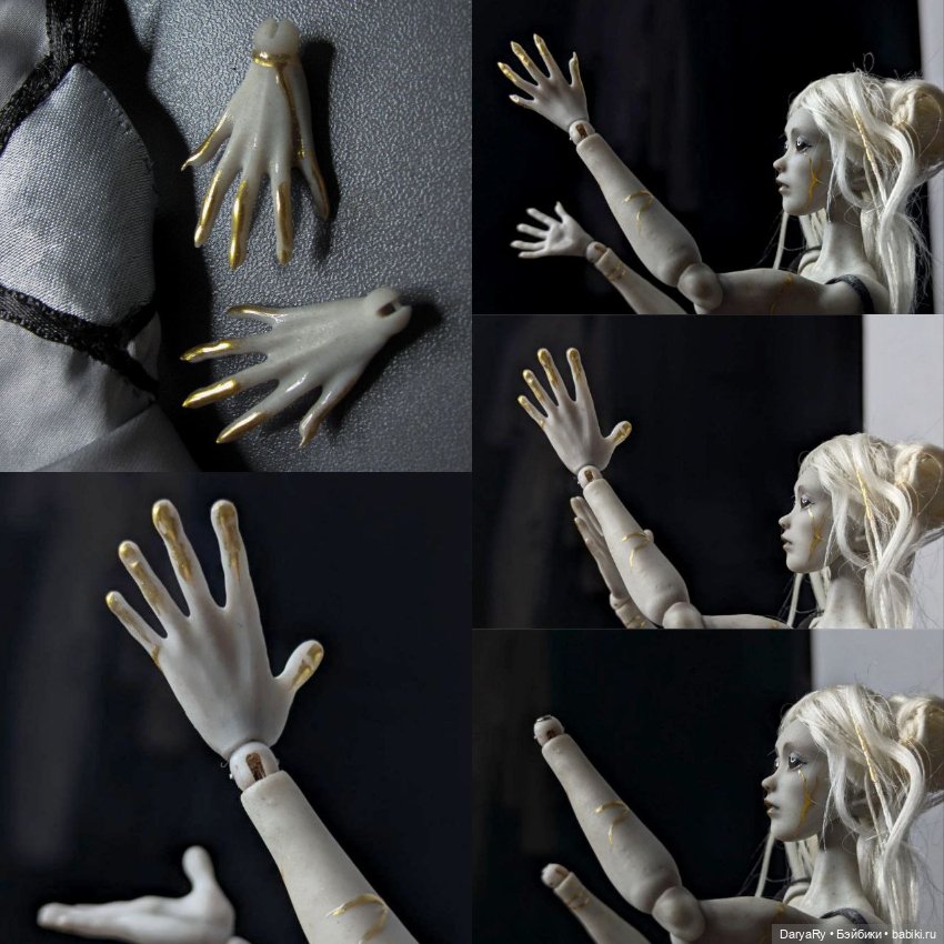 Сила искусства и любви ✨ — Авторские шарнирные куклы своими руками: лепка