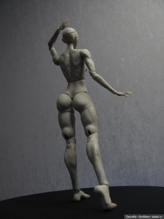 Сила искусства и любви ✨ — Авторские шарнирные куклы своими руками: лепка (фото 4)