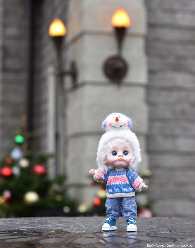 Снеговичок Тоня — Домашние фото авторских кукол: личные коллекции (фото 6)