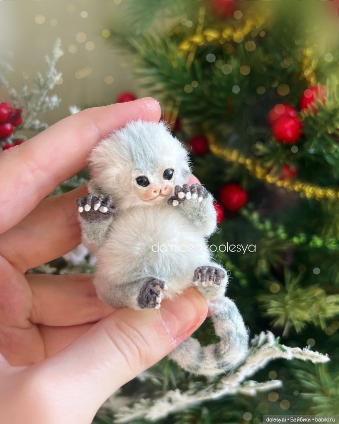 Миниатюрная обезьянка игрунка Орлуша (фото 4)