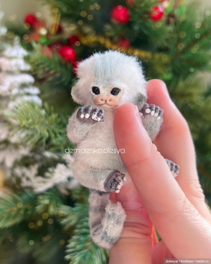 Миниатюрная обезьянка игрунка Орлуша (фото 5)