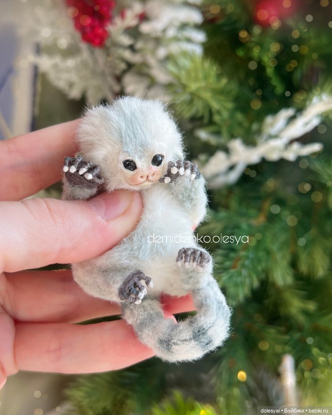 Миниатюрная обезьянка игрунка Орлуша (фото 3)