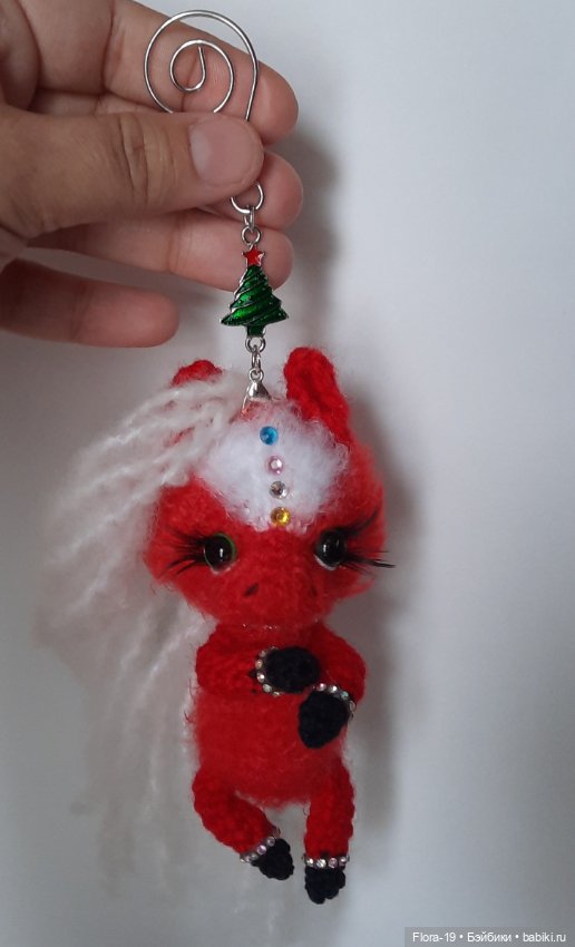Ёлочные игрушки — Вязаные игрушки и амигуруми: крючком (фото 2)