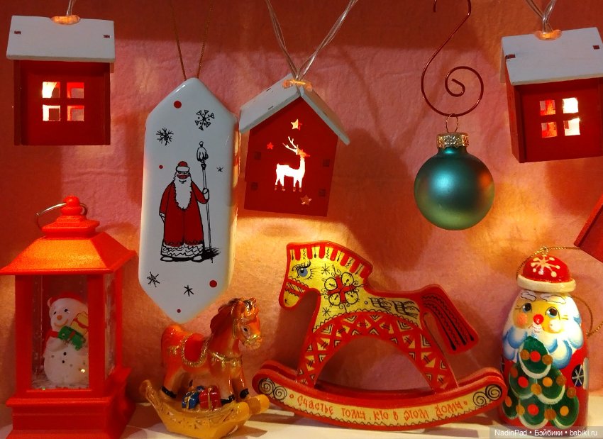 Фонарики и этюд в розовых тонах