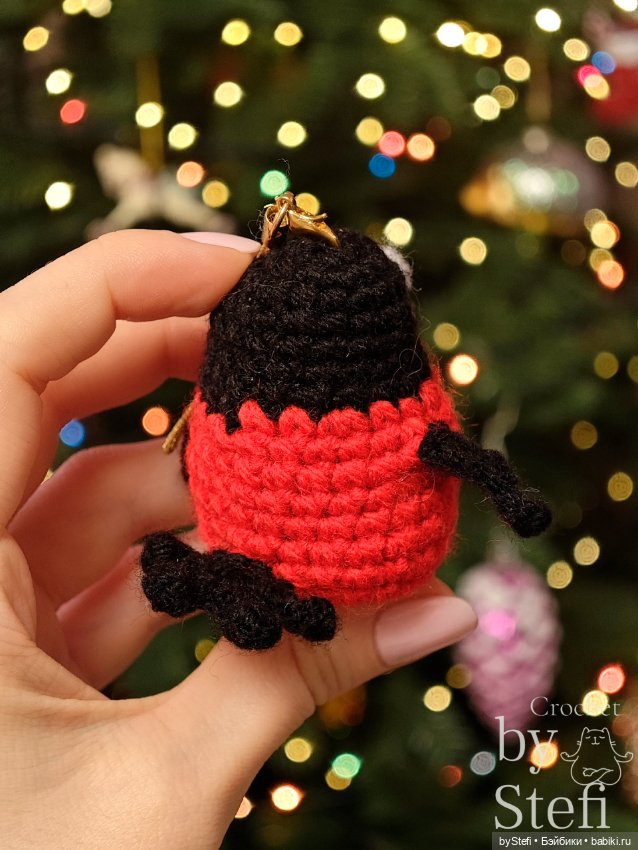 Снегирик — Вязаные игрушки и амигуруми: крючком (фото 7)