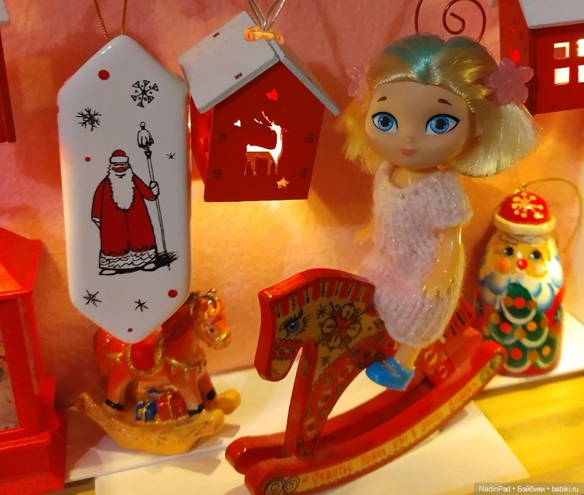 Фонарики и этюд в розовых тонах