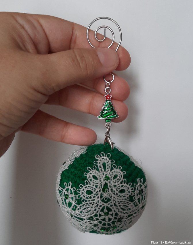 Ёлочные игрушки — Вязаные игрушки и амигуруми: крючком (фото 3)