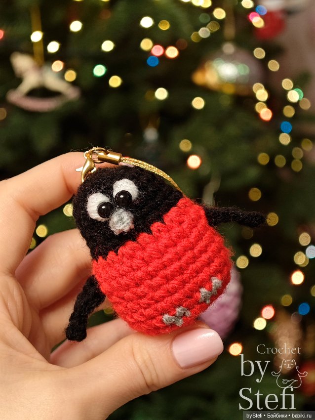 Снегирик — Вязаные игрушки и амигуруми: крючком (фото 8)