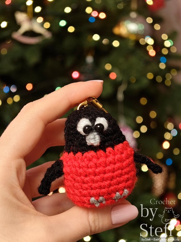 Снегирик — Вязаные игрушки и амигуруми: крючком (фото 2)