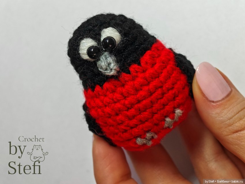 Снегирик — Вязаные игрушки и амигуруми: крючком (фото 4)