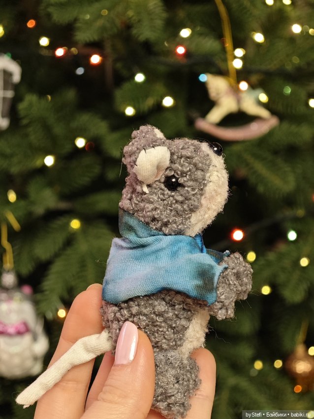 Мышульда — Текстильные игрушки и примитивы: кофейные (фото 4)