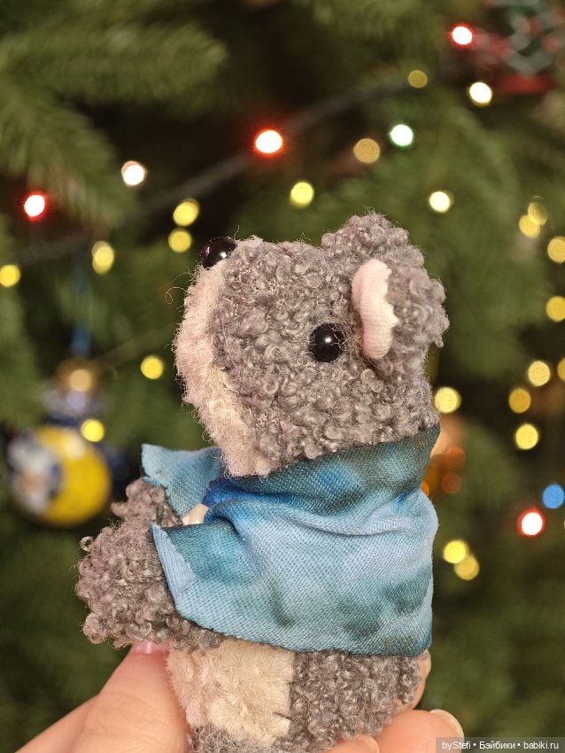 Мышульда — Текстильные игрушки и примитивы: кофейные (фото 8)