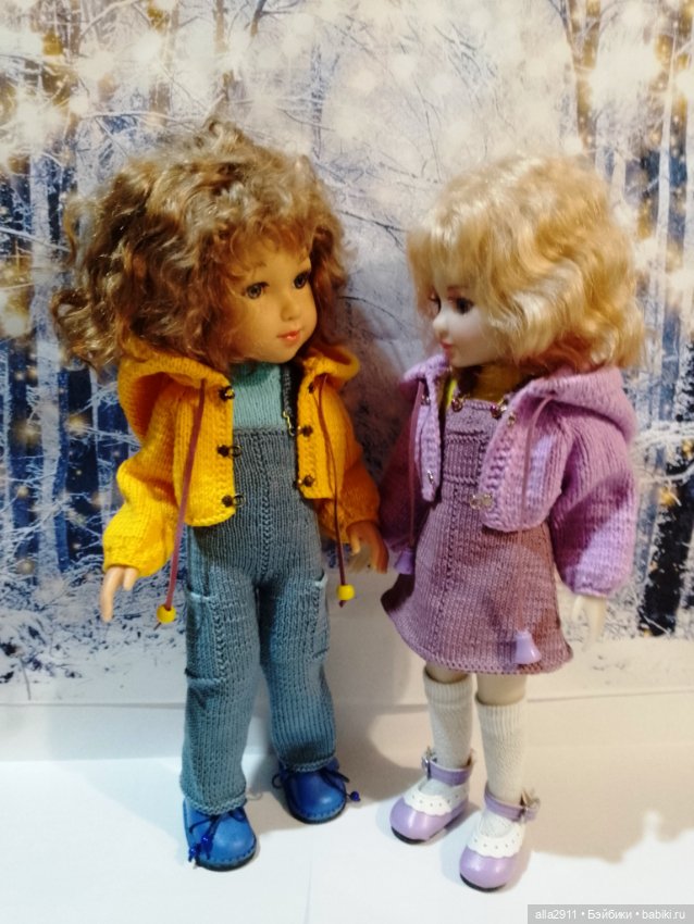 Комплект для Сиблика — Одежда и обувь для кукол своими руками: фото