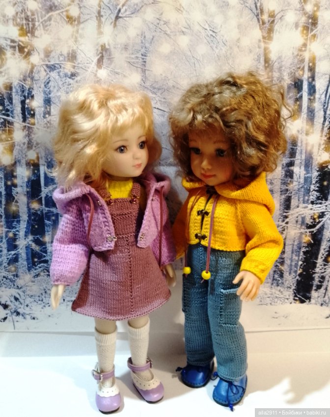 Комплект для Сиблика — Одежда и обувь для кукол своими руками: фото