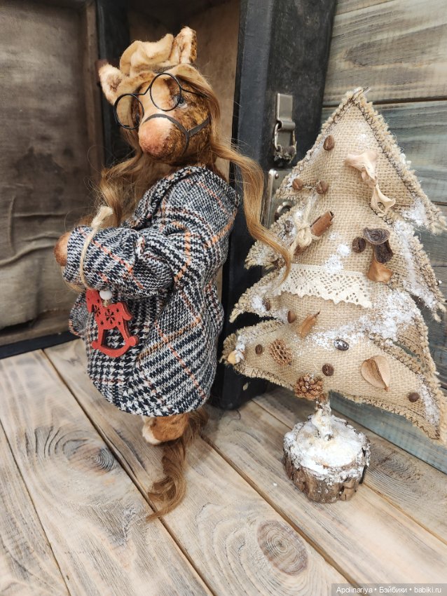 Символ Нового 2026 года — Авторские мишки Тедди и друзья: фото (фото 8)