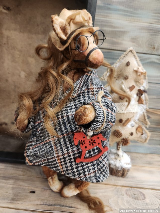 Символ Нового 2026 года — Авторские мишки Тедди и друзья: фото (фото 7)