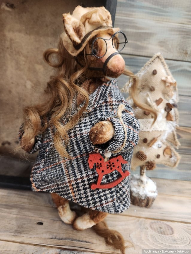 Символ Нового 2026 года — Авторские мишки Тедди и друзья: фото (фото 6)