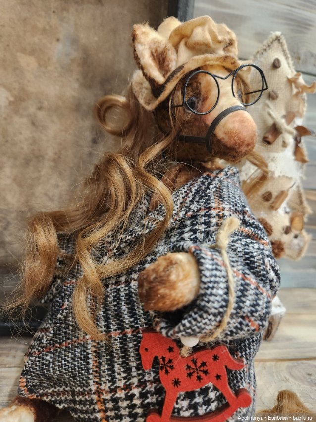 Символ Нового 2026 года — Авторские мишки Тедди и друзья: фото (фото 2)