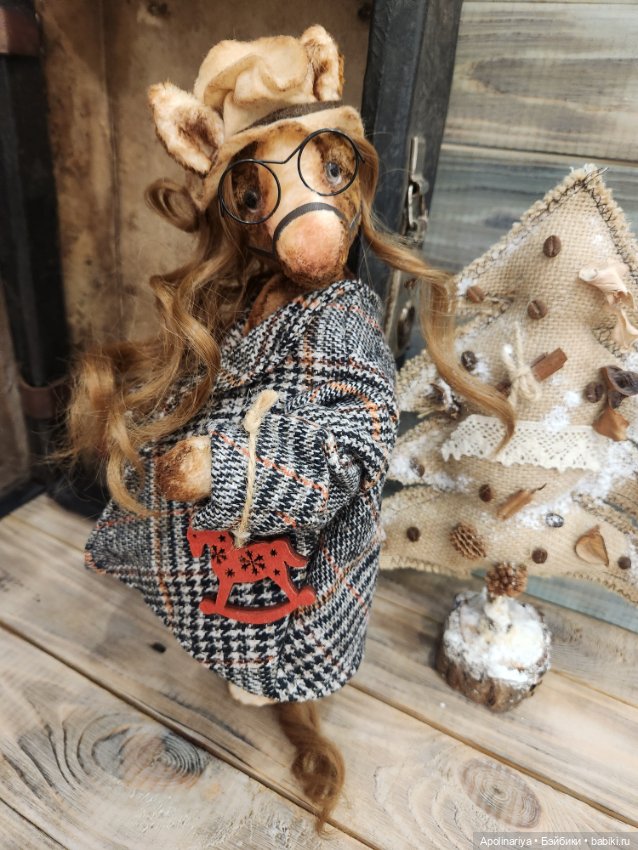 Символ Нового 2026 года — Авторские мишки Тедди и друзья: фото (фото 5)