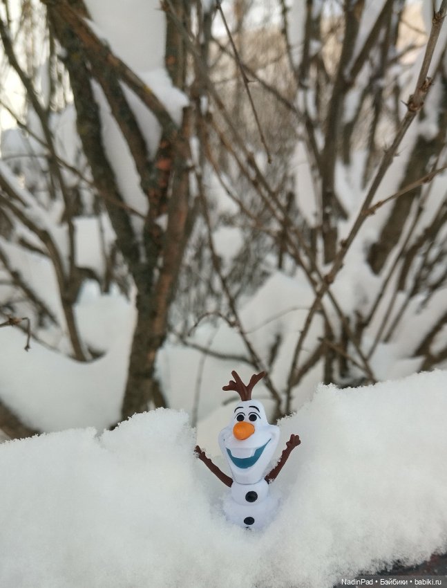 Снеговик💙⛄ — Новый год и Рождество: праздничные фото кукол