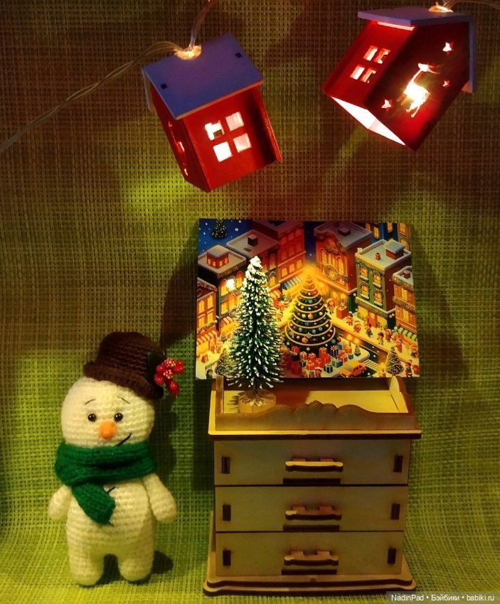 Снеговик💙⛄ — Новый год и Рождество: праздничные фото кукол (фото 5)