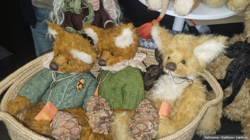 Мишки Тедди с выставки на Тишинке, 2025. Продолжение