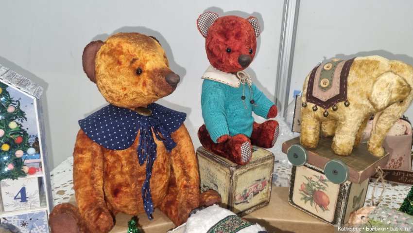 Мишки Тедди с выставки на Тишинке, 2025. Продолжение