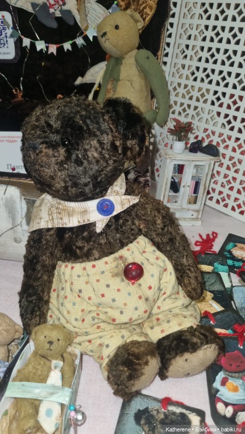 Мишки Тедди с выставки на Тишинке, 2025. Продолжение (фото 5)