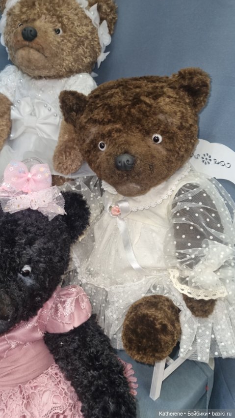 Мишки Тедди с выставки на Тишинке, 2025. Продолжение