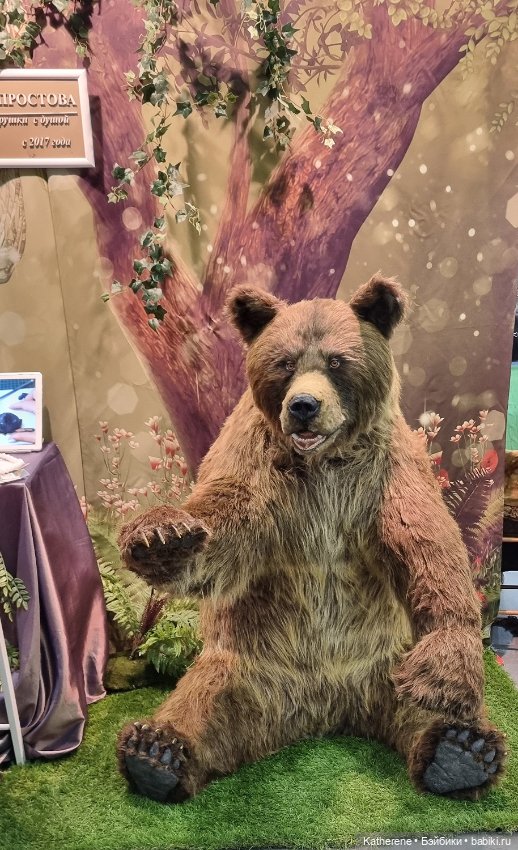 Мишки Тедди с выставки на Тишинке, 2025. Продолжение (фото 2)